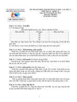 Đề thi Olympic trại hè Hùng Vương lần X năm 2014 - Khối 10 môn địa lý