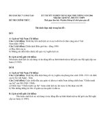 Đề thi lịch sử tốt nghiệp12 năm 2006 hệ THPT