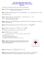 ĐỀ THI THỬ HSG MÁY TÍNH CASIO ĐỀ 4