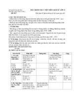 Đề thi lịch sử học kì 1 lớp 12 trường THPT nông cống 2