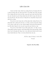 Phương pháp giải bài toán cauchy đối với phương trình toán tử vi phân tuyến tính