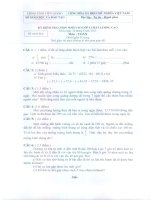 Đề kiểm tra chọn học sinh lớp 6 chất lượng cao năm 2012 - 2013 tỉnh Tiền Giang môn Toán