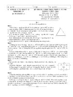 Đề thi học sinh giỏi lớp 9 THCS tỉnh Ninh Thuận năm 2013 - 2014 môn lý