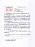 Đề thi học sinh giỏi Quốc gia lớp 12 THPT năm 2010 - môn Ngữ văn