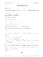 KIỂM TRA đầu vào TOÁN CHUYÊN lớp 9 năm 2015