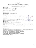 Tuyển chọn 15 đề thi vào lớp 10