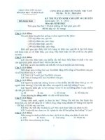 Đề thi học sinh giỏi tỉnh môn sinh lớp 9 các sở năm gần đây tham khảo bồi dưỡng học sinh (1)