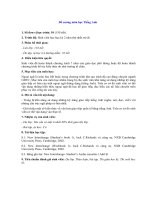 Đề cương Tiếng Anh trường ĐH Thể dục Thể thao Đà Nẵng