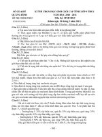 Đề thi học sinh giỏi tỉnh môn sinh lớp 9 các sở năm gần đây tham khảo bồi dưỡng học sinh (20)