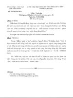 Đề thi học sinh giỏi lớp 12 THPT tỉnh Kiên Giang năm 2013 môn văn