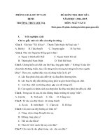 bộ đề kiểm tra văn 7,8,9 học kì 1 và 2