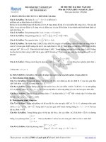 Đề thi thử đại học năm 2013 lần 4