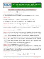 đề thi thử toán thpt quốc gia đề 4
