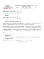 Đề tuyển sinh vào 10 môn toán năm 2012_VĨNH PHÚC