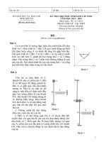 Đề thi học sinh giỏi bậc THPT tỉnh Ninh Thuận năm 2014 - 2015_MÔN VẬT LÝ