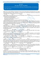 THI THỬ HÓA HỌC NĂM 2014 THẦY NGUYỄN TẤN TRUNG SỐ 7