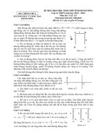 Đề thi học sinh giỏi lớp 12 THPT tỉnh Hải Dương năm 2013 - 2014 môn Vật lý