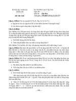 Đề thi thử học sinh giỏi tỉnh Long An lớp 9 môn Hóa học - Đề 2