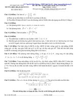 ĐỀ THI THỬ KÌ THI THPT QUỐC GIA NĂM 2015 Môn TOÁN - LẦN 2