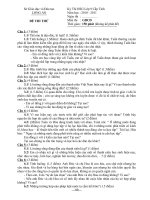 Đề thi thử học sinh giỏi tỉnh Long An lớp 9 môn Giáo dục công dân - Đề 2