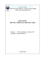 bài giảng truyền thông đa phương tiện