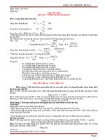 gióa án bồi dưỡng hsg hóa học 9