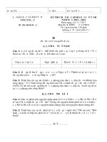 Đề thi học sinh giỏi lớp 9 THCS tỉnh Ninh Thuận năm 2013 - 2014 môn sử