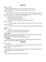 Sưu tầm đề học sinh giỏi sinh học lớp 8 tham khảo bồi dưỡng các năm (50)