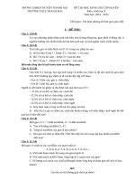 Đề thi và đáp án tham khảo môn sinh học lớp 9 bồi dưỡng 2015 (14)