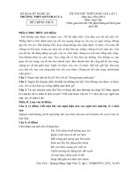 Đề thi thử Quốc gia môn Ngữ Văn lần 1 năm 2015 trường THPT Quỳnh Lưu 4, Nghệ An