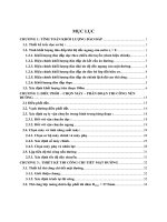 ĐỒ ÁN THI CÔNG ĐƯỜNG