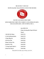 KINH NGHIỆM PHÁT TRIỂN CÔNG NGHIỆP CỦA SINGAPORE, HÀN QUỐC, ĐÀI LOAN, HONG KONG – BỐN CON RỒNG CHÂU Á