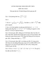 Đề thi HSG môn ngữ văn (2)