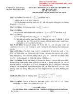 Đề thi thử đại học môn toán THPT Trần Phú với thang điểm 20