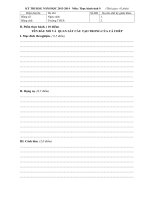 Đề thi học sinh giỏi lớp 9 THCS TP Hải Phòng năm 2013 - 2014 môn sinh (thực hành)