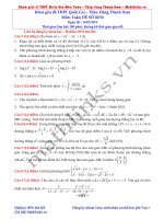 đề thi thử thpt quốc gia môn toán,đề số 02