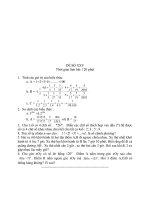 Đề thi thử Học sinh giỏi Lớp 6 môn Toán_25