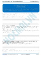 Tuyển tập câu hỏi trắc nghiệm môn vật lý phần sóng cơ (10)