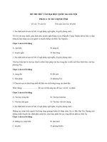 Đề thi thử ĐHQGHN 2015 môn văn