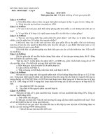 Đề và hướng dẫn học sinh giỏi môn sinh học lớp 9 sưu tầm các huyện (27)