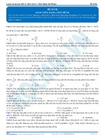 ĐỀ THI THỬ ĐẠI HỌC VẬT LÍ 2014 ĐỀ SỐ 2