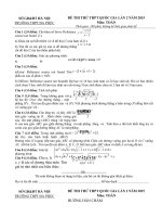 Đề thi thử Quốc gia lần 2 năm 2015 môn Toán trường THPT Đa Phúc, Hà Nội