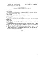 Đề và đáp án thi học sinh giỏi môn sinh học lớp 9 sưu tầm (12)