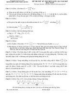 Đề thi thử THPT Quốc gia môn Toán năm 2015 trường THPT Lương Ngọc Quyến