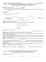 23 Đề Thi Thử Tuyển Sinh Quốc Gia Môn Toán