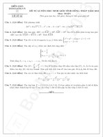 ĐỀ TỰ LUYỆN HSG TOÁN TỈNH ĐỒNG THÁP 2013 LẦN 2