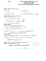 Đề thi và đáp án bồi dưỡng học sinh giỏi toán lớp 7 tham khảo (7)