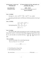 Đề thi chọn học sinh giỏi THPT thi Quốc gia tỉnh Đăk Lăk năm 2013 - 2014 môn toán 1