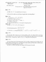 Tổng hợp đề thi HSG cấp tỉnh năm học 2009 - 2010 môn toán