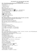 ĐỀ THI CASIO BỔ TÚC TOÁN KHU VỰC 2010